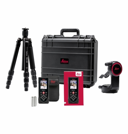 Set Leica Disto X4 s adaptérem DST360 a stativem TRI120, GeoFennel 15-G300436