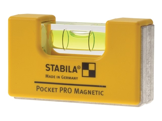 Vodováha Pocket Pro Magnetic s extra silným magnetem, STABILA 17953