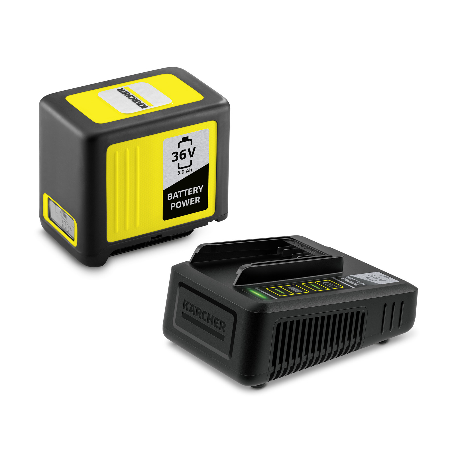 Starter Kit Baterie POWER 36 V / 5,0 Ah + nabíječka, KÄRCHER 2.445-065.0