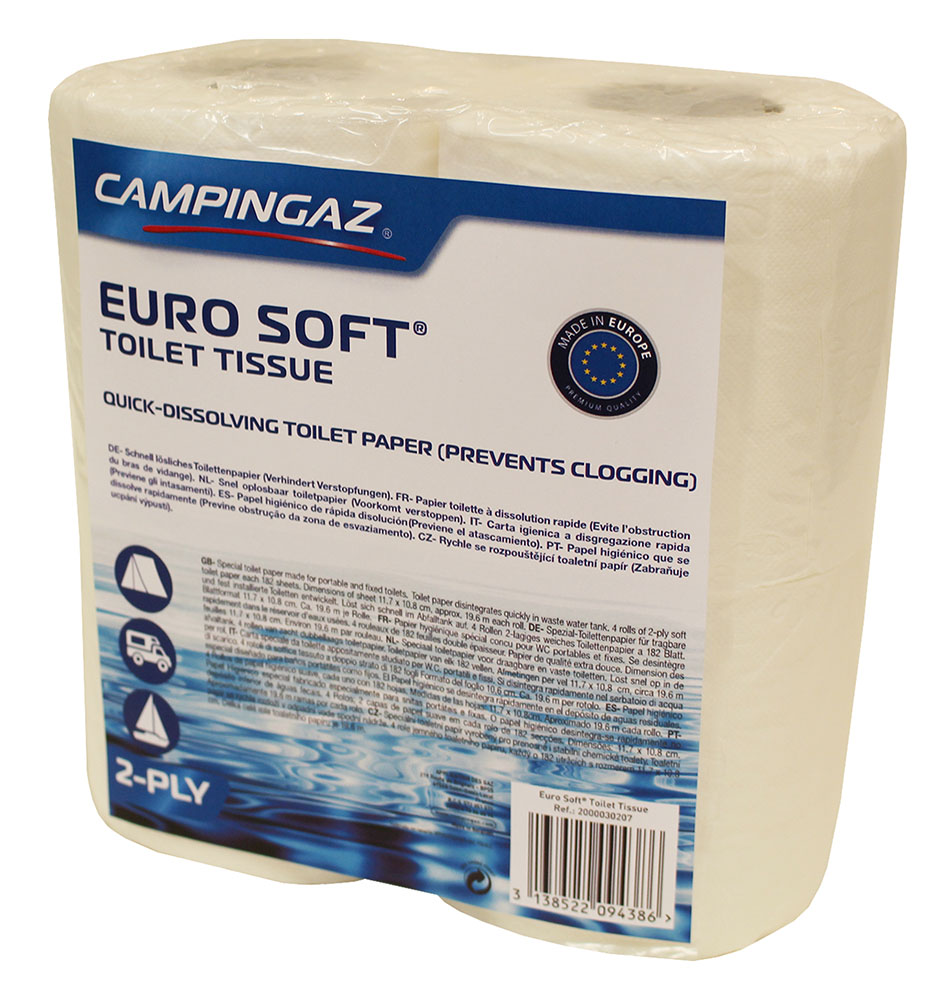 Toaletní papír Euro Soft® 4role, CAMPINGAZ 2000030207