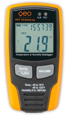 Datový zapisovač teploty a vlhkosti FHT 70 DataLog, GeoFennel 20-G800120