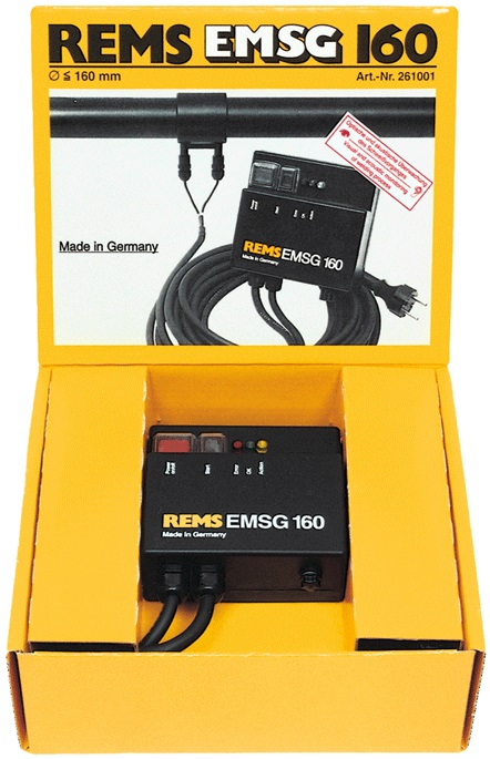 REMS EMSG 160 Přístroj na svařování elektrotvarovek, 261001 R220