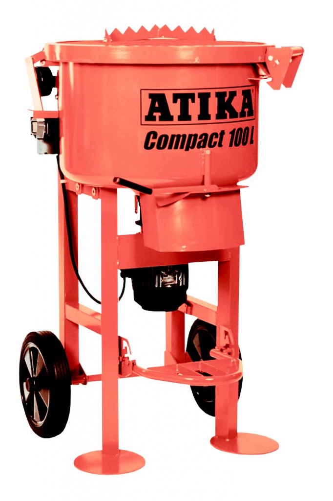 Míchačka stavební talířová ATIKA COMPACT 100 L/230V, 2000W, 315600