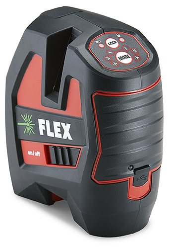 FLEX ALC 3/1-G/R Samonivelační křížový laser, 509.841