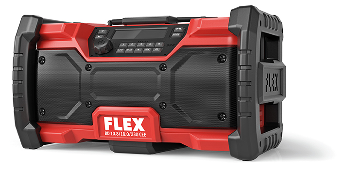 FLEX RD 10.8/18.0/230 Digitální aku stavební rádio, 484857