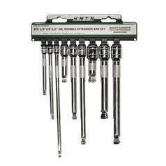 HONITON Sada prodloužení - výkyvné 1/4”-3/8”-1/2” 9 dílů HONITON Sada prodloužení - výkyvné 1/4”-3/8”-1/2” 9 dílů