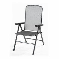 MWH Savoy 5-pos basic polohovací polohovatelné křeslo z tahokovu (5 pozic) 70 x 58 x 105 cm MWH Savoy 5-pos basic polohovací polohovatelné křeslo z tahokovu (5 pozic) 70 x 58 x 105 cm