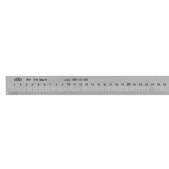 Měřítko bez povrchové úpravy 1000 mm s přesahem KINEX, DIN 866/A 1001-02-100