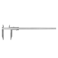 Posuvné měřítko s jemným stavěním KINEX 600 mm, 150 mm, 0,02 mm, s horními noži, ČSN 25 1231, DIN 862 6022-12-150