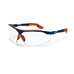 Uvex I-VO Ochranné brýle - zorník čirý, modro-oranžové M 103-9160065_M