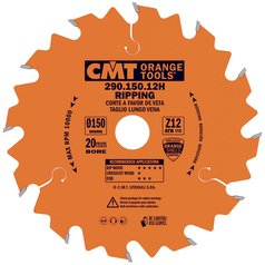 CMT Orange Pilový kotouč pro podélné řezy - D150x20 Z12 HW M C29015012H_M