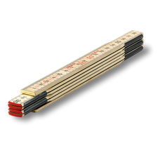 Metr skládací dřevěný  H 1/6  1m,  53011101  SOLA