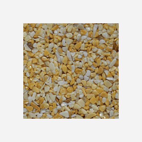 Mramorové kamínky žluté 3-6mm 25kg, Den Braven KK4010