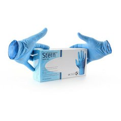 Pracovní rukavice  STERN, jednorázové, nitrilové,  CANIS  351000140000