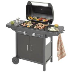 Plynový gril  2 Series LX Plus D,  CAMPINGAZ + Propojovací sada a ochranný obal 3000006589
