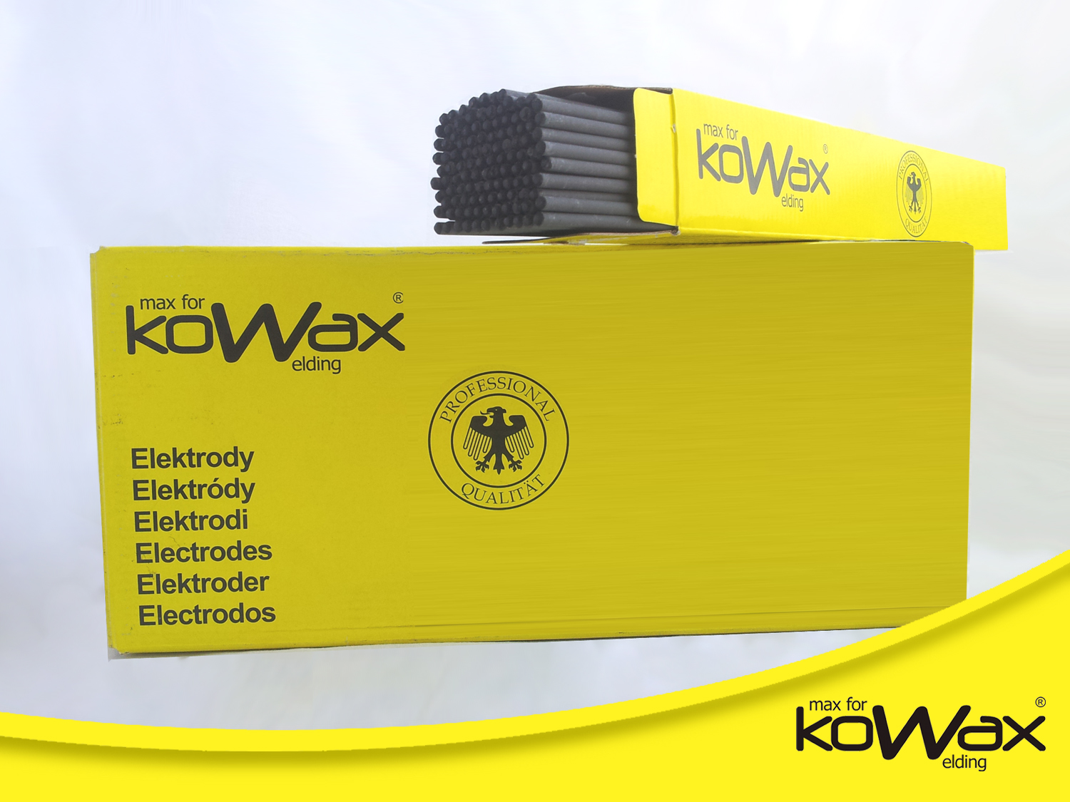 Elektroda bazická E7018 2,50 x 350 2,5kg, Kowax KWX701825350