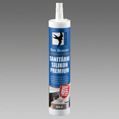 Sanitární silikon PREMIUM Transparentní 280ml,  Den Braven  30211PM