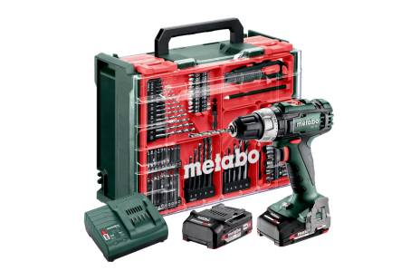 Příklepová vrtačka SB 18 L Set, mobilní dílna 602317710 Metabo