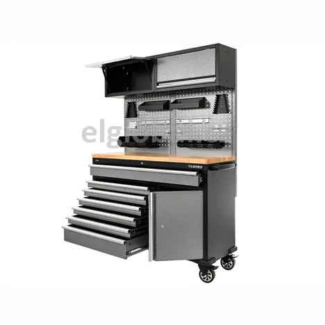 Dílenská pozinkovaná skříň s regálem do dílny a garáže TA189 TAGRED