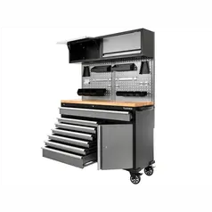 Dílenská pozinkovaná skříň s regálem do dílny a garáže TA189 TAGRED